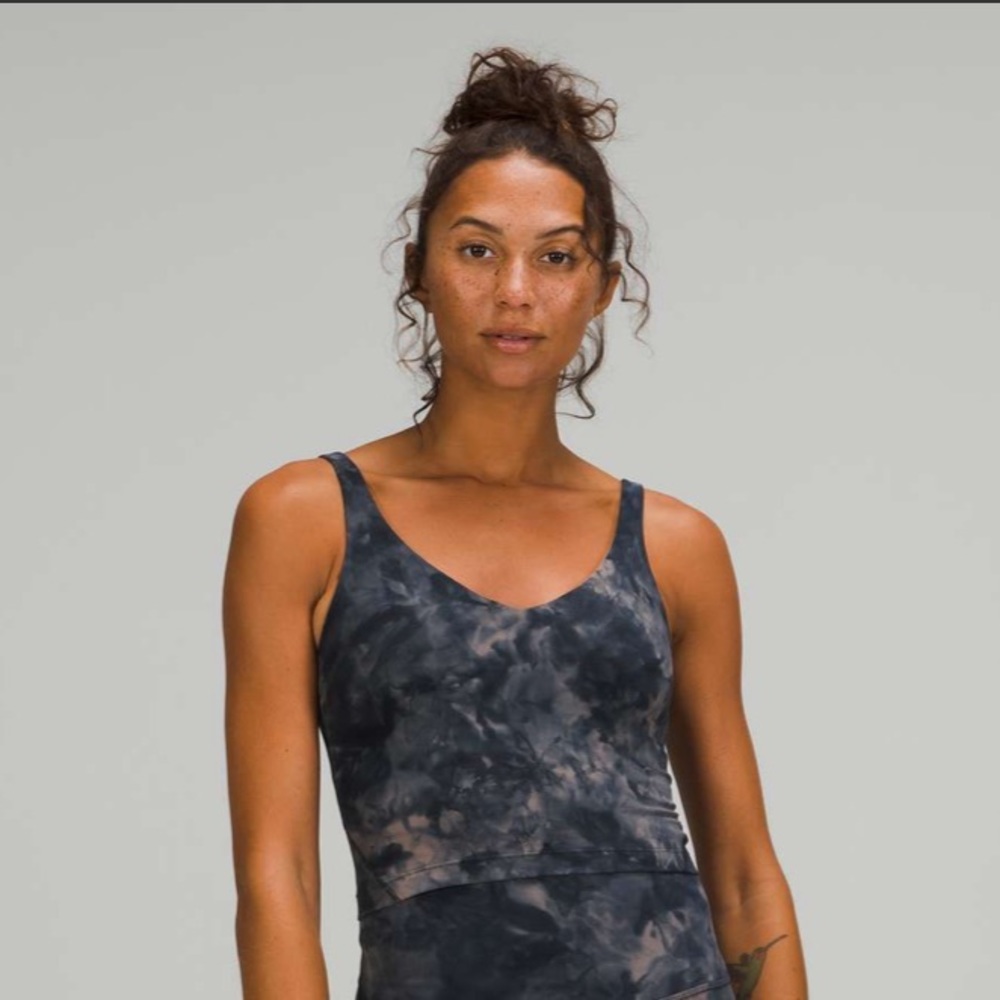 Lululemon Align Tank Diamond Dye Lunar Rock True Navy 4